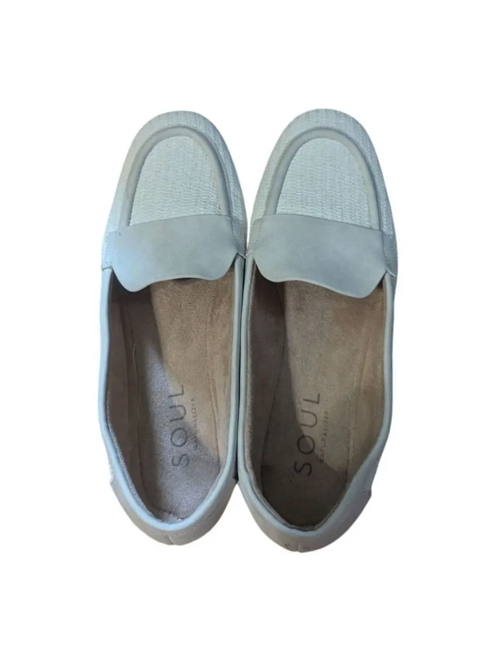 Naturalizer Soul Loafers Women Off White Size 9.5